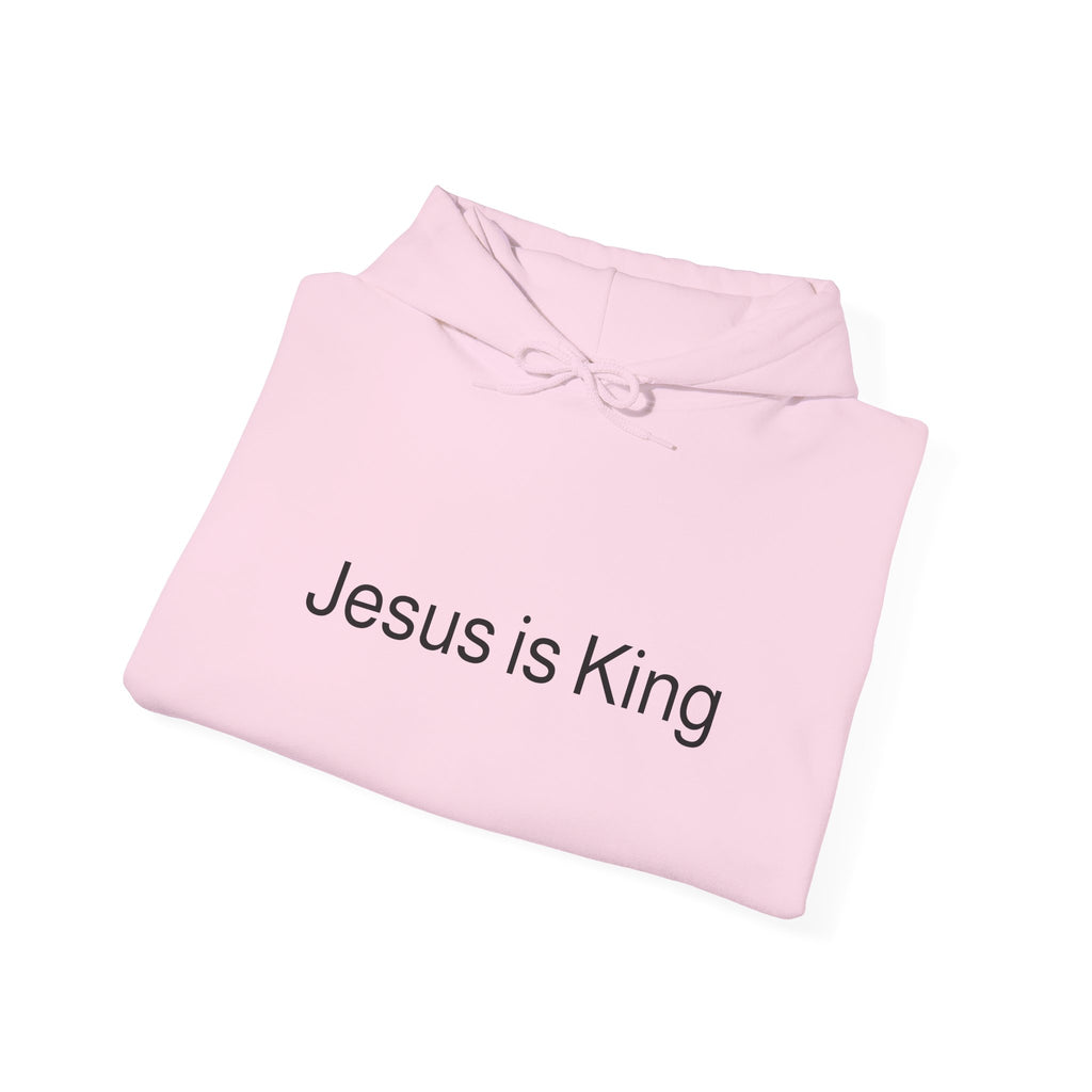 Jesus Is King Hoodie - Sleeve Design Variance — Faith Pullover