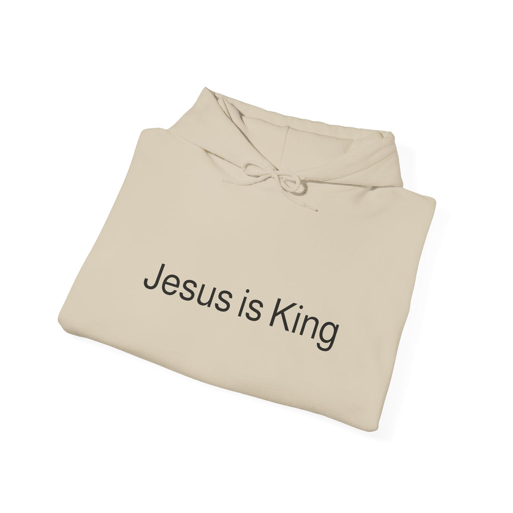 Jesus Is King Hoodie - Sleeve Design Variance — Faith Pullover