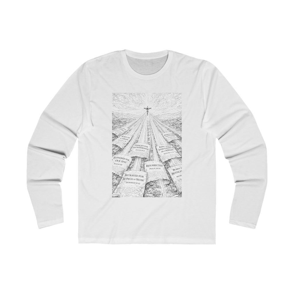 Messianic Prophecies - Men's Long Sleeve Crew Tee