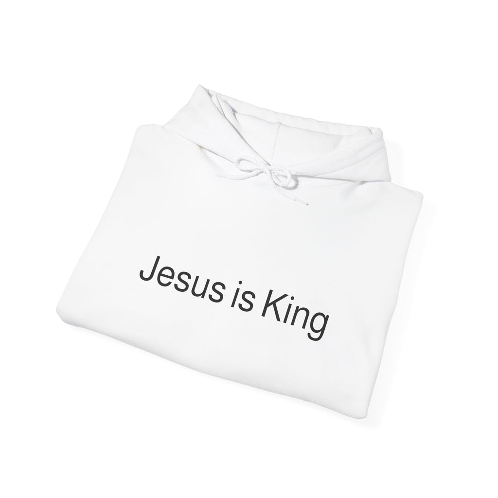Jesus Is King Hoodie - Sleeve Design Variance — Faith Pullover