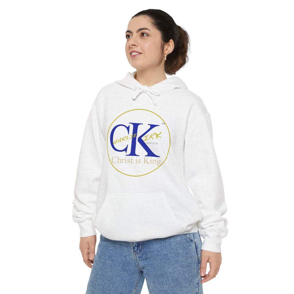 Christ is KING, Charlie Kirk Hoodie