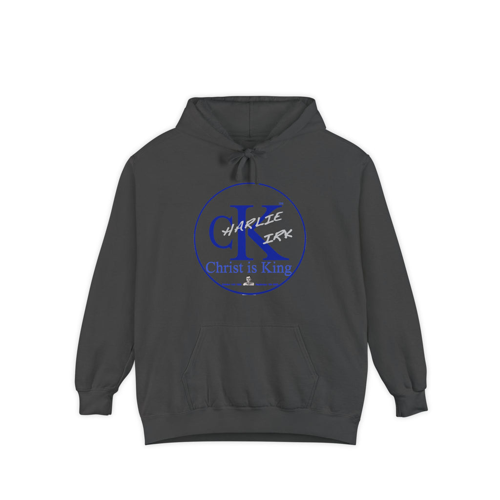 Charley Kirk Commemorative Hoodie — Garment-Dyed, Relaxed Fit