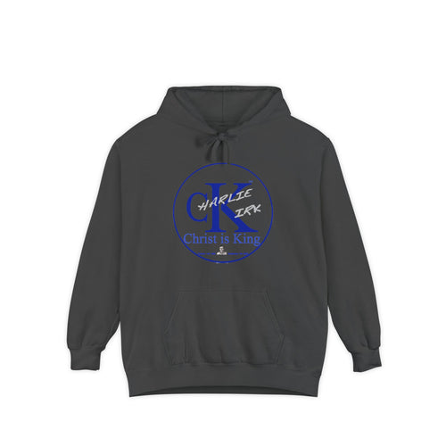 Charley Kirk Commemorative Hoodie — Garment-Dyed, Relaxed Fit