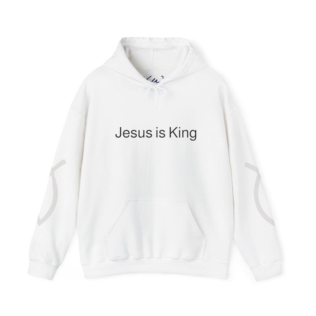 Jesus Is King Hoodie - Sleeve Design Variance — Faith Pullover